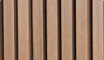 Teak cladding