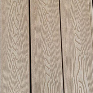 Teak 3D WPC Decking