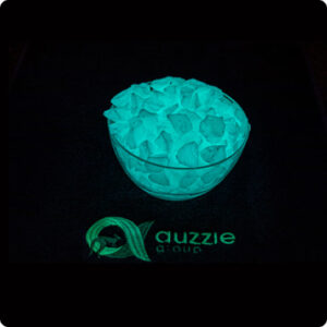 Glow Sky Blue Garden Pebbles