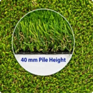 40mm Natural Look Artificial Grass