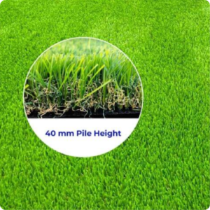 40mm Premium Lush Green Artificial Grass