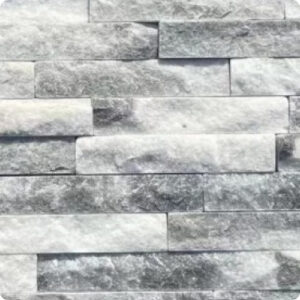 Grey marble Stacked Stone